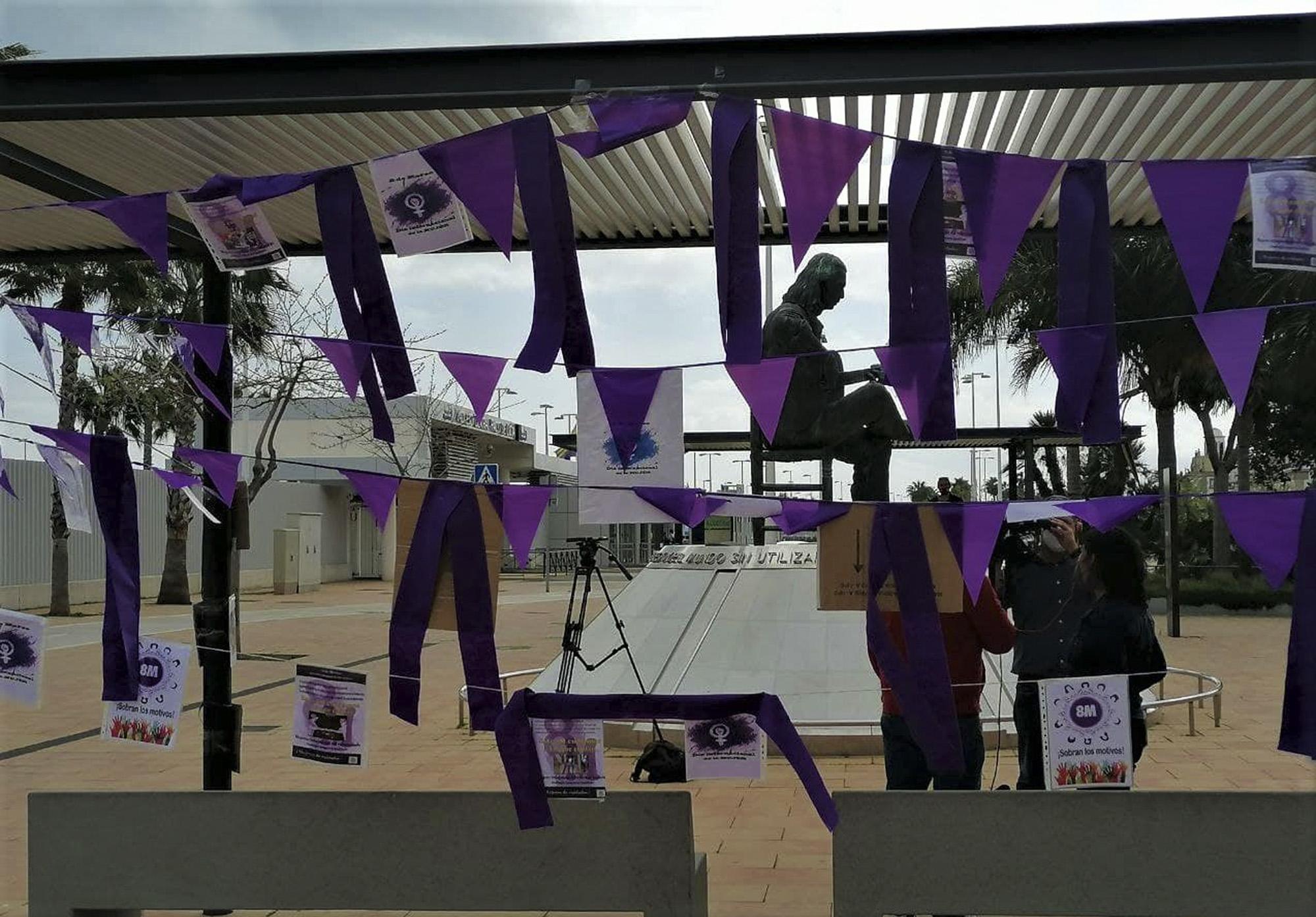 Manifestaciones y concentraciones en Andalucía por motivo del 8M - 16